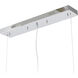 Canada 20 Light 52 inch Chrome Chandelier Ceiling Light